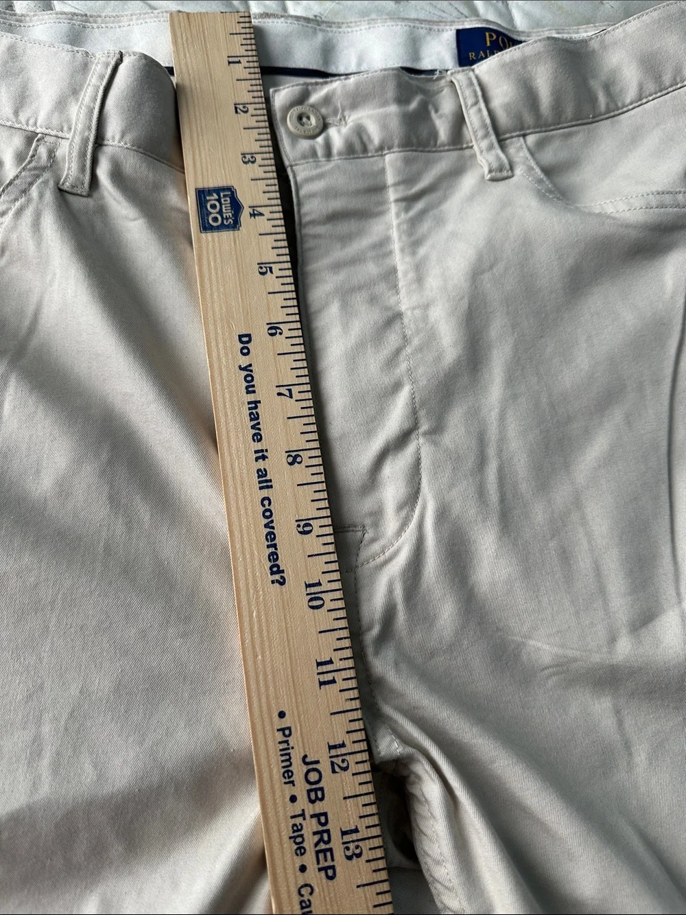 Polo by Ralph Lauren Performance Golf Tailored Fit  Pants Beige Sz 34/32